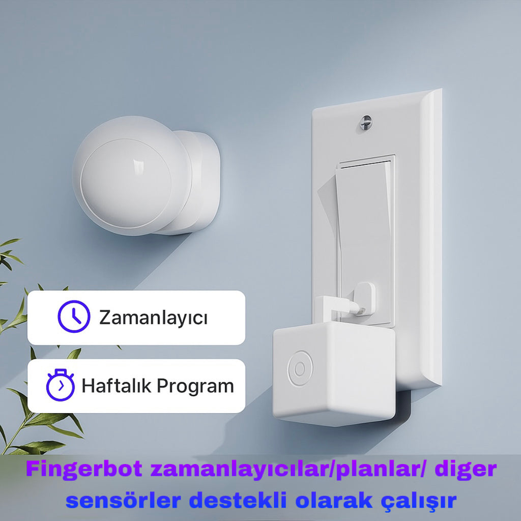 OtoParmak 2 Adet Akıllı Düğme Basma Cihazı
